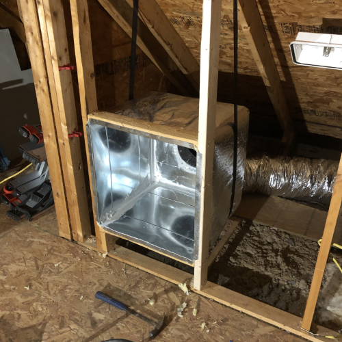 New HVAC Ductwork